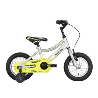KOLIKEN 12" BIKETEK SMILE KERÉKPÁR EZÜST