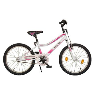 Koliken 20" BIKETEK SMILE FEHÉR-PINK Kontrás