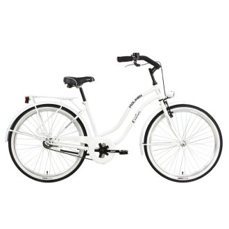 KOLIKEN CRUISER 26" KERÉKPÁR NŐI FEHÉR