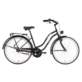 KOLIKEN CRUISER 26" KERÉKPÁR NŐI FEKETE