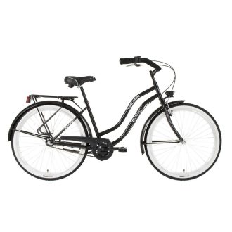 KOLIKEN CRUISER 26" KERÉKPÁR NŐI FEKETE AGYVÁLTÓS