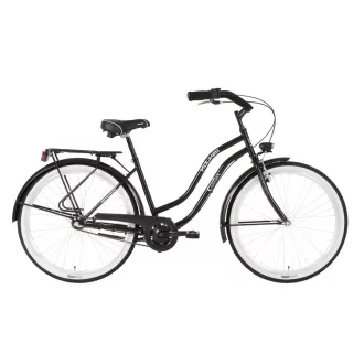 KOLIKEN CRUISER 26" KERÉKPÁR NŐI FEKETE AGYVÁLTÓS