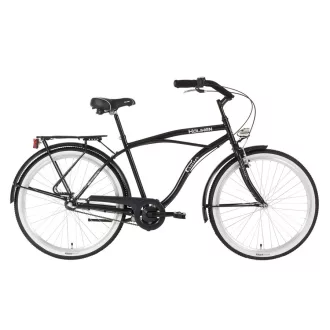   KOLIKEN CRUISER 26" KERÉKPÁR FÉRFI, FEKETE, N3 AGYVÁLTÓS