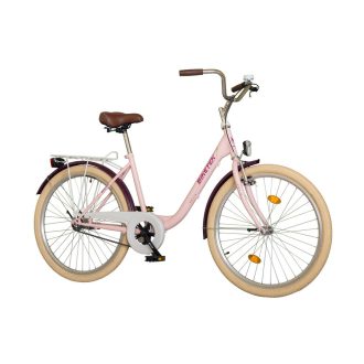 Koliken 26" BIKETEK FELIZ KERÉKPÁR CIKLÁMEN KONTRÁS