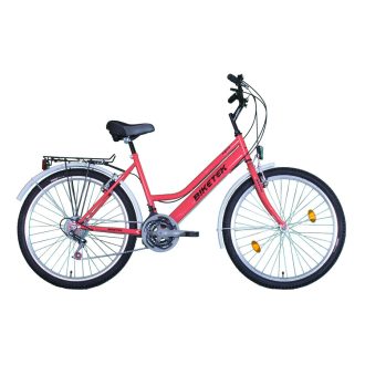   KOLIKEN 26" BIKETEK ORYX ATB KERÉKPÁR NŐI ROZÉ VÁLTÓS