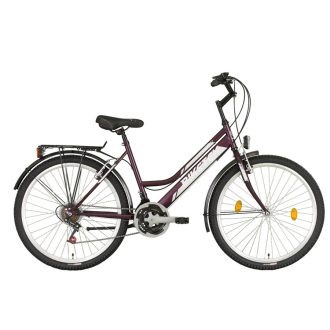   KOLIKEN 26" BIKETEK ORYX ATB KERÉKPÁR NŐI BORDÓ VÁLTÓS