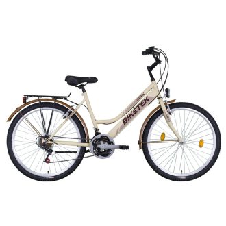   KOLIKEN 26" BIKETEK ORYX ATB KERÉKPÁR NŐI LATTE VÁLTÓS