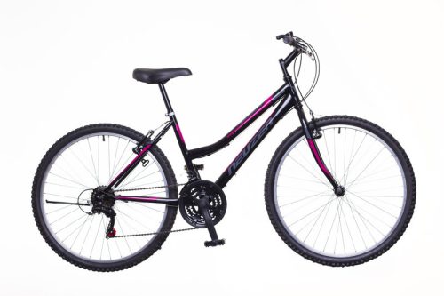 Neuzer Nelson 18 MTB 26" női fekete/szürke-pink 15"