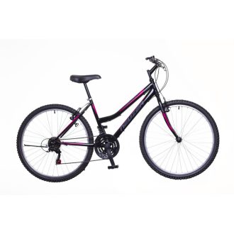   Neuzer Nelson 18 MTB 26" női fekete/szürke-pink 17"