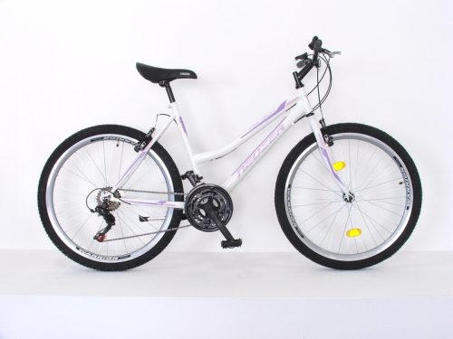 Neuzer Nelson 18 MTB 26" női fehér/lila-rózsaszín 17"