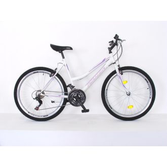   Neuzer Nelson 18 MTB 26" női fehér/lila-rózsaszín 19"