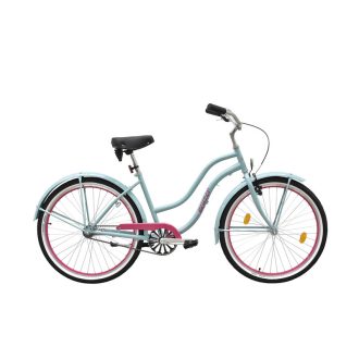 Neuzer Cruiser Sunset Kontrás 26" női celeste/pink