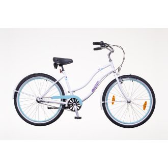   Neuzer Cruiser Miami Agyváltós 26" női fehér/pöttyös