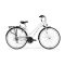 KRP M-BIKE T_BIKE 9.1 NŐI,SELYEM fehér/világoskék, 45cm, 28"