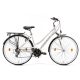 KRP M-BIKE T_BIKE 9.2 NŐI,SELYEM FEHÉR/VILÁGOSRÓZSASZÍN, 40cm, 28