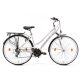 KRP M-BIKE T_BIKE 9.2 NŐI,SELYEM FEHÉR/VILÁGOSRÓZSASZÍN, 45cm, 28