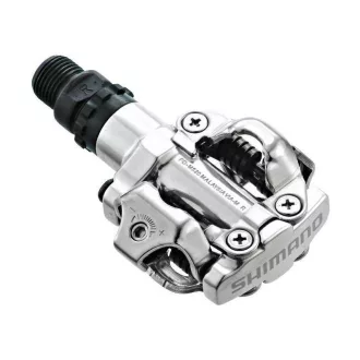 Pedál SPD Shimano M520 ezüst 9/16 stoplival