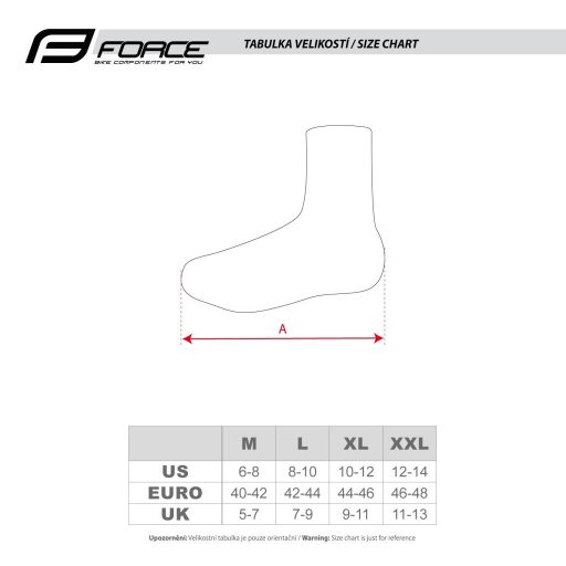 FORCE SLEET MTB kamásli fekete