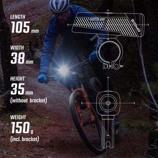 Lámpa Sigma első Buster 800 HL