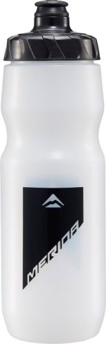 Kulacs MERIDA átlátszó, 800ml (fekete design) - zárókupakkal - 4070