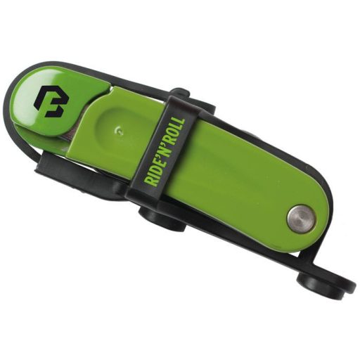 Lakat BIKEFUN X-SAFE folding 70 cm, tartóval, zöld - X-1-GR
